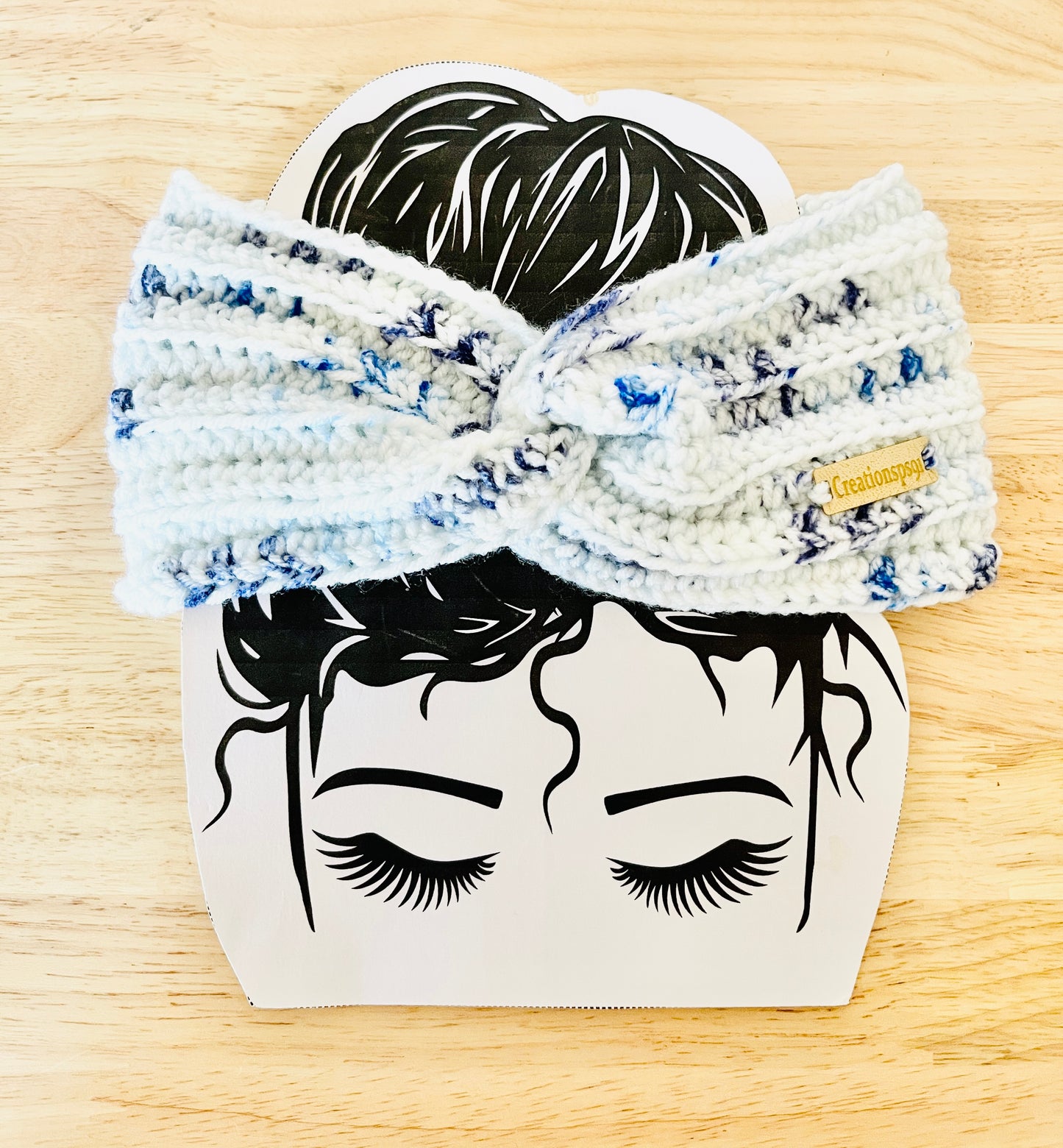 Handmade women headband Multicolor
size 22" washable and tumble dry, 100% premium acrylic yarn