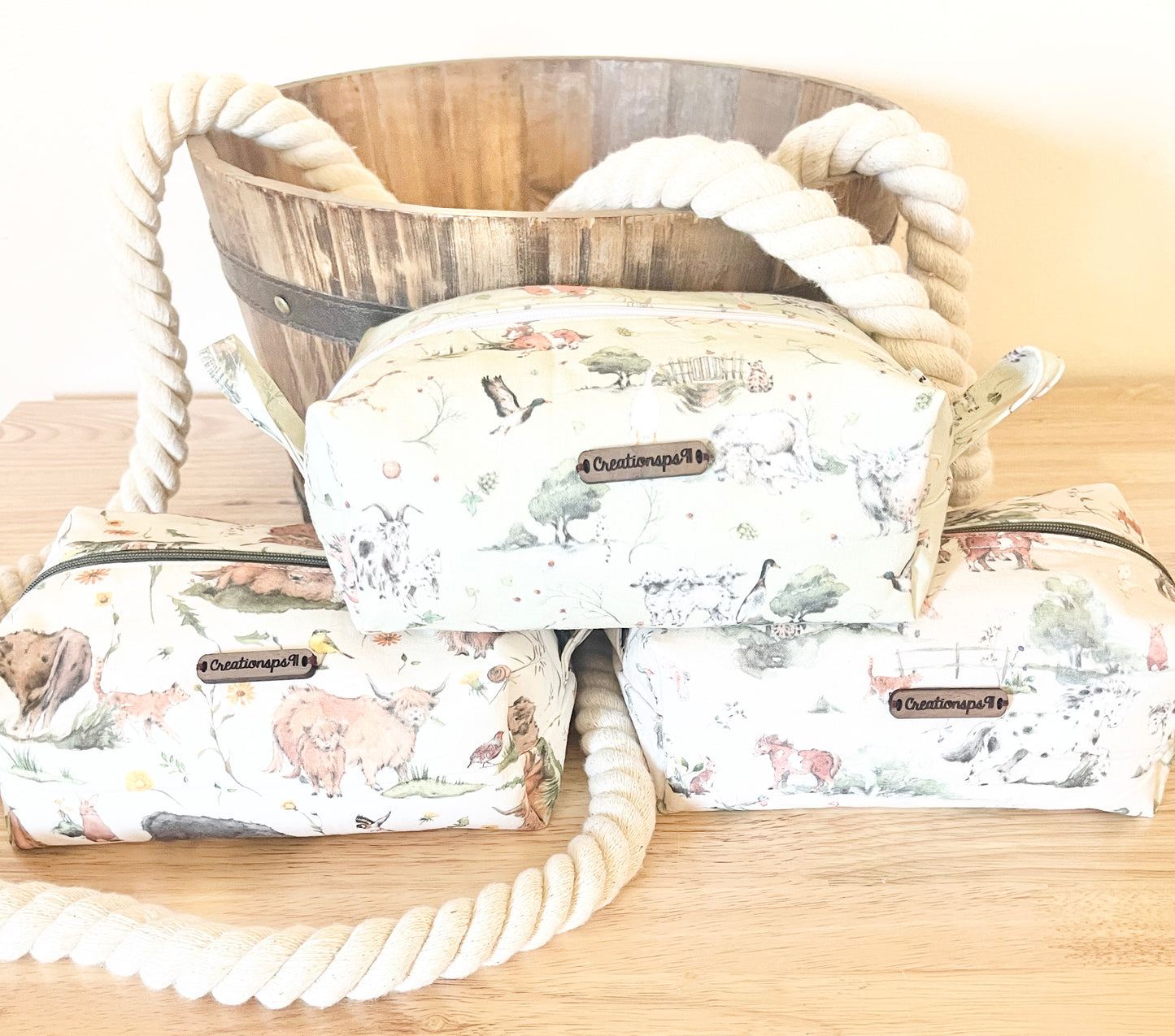 Handmade Zipper Pouches