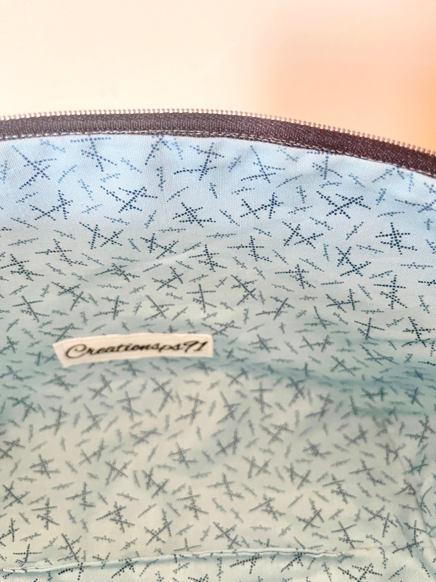 Handmade Long Zipper Pouch