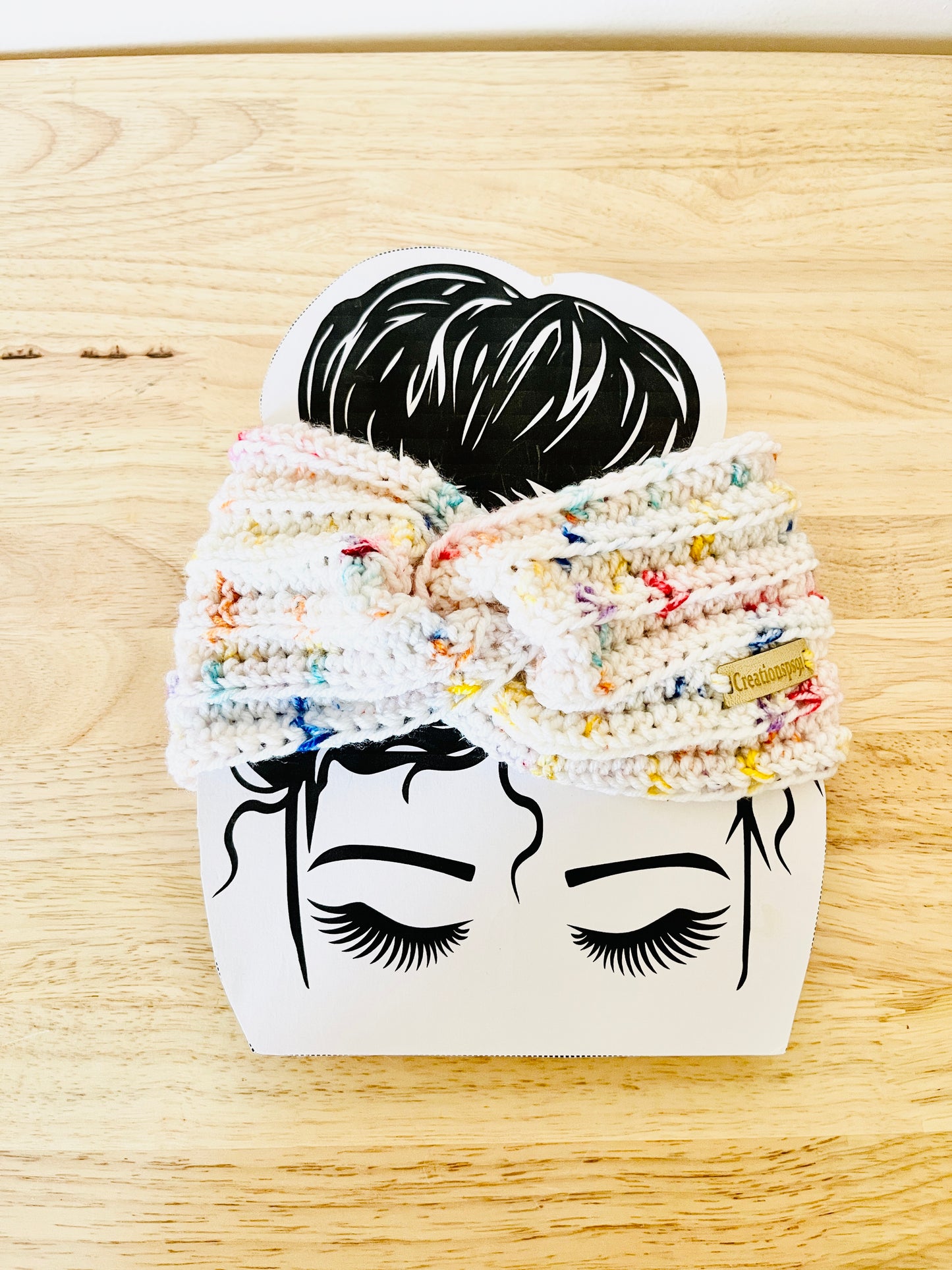 Multicolored Crochet Headbands: Hair Accessories