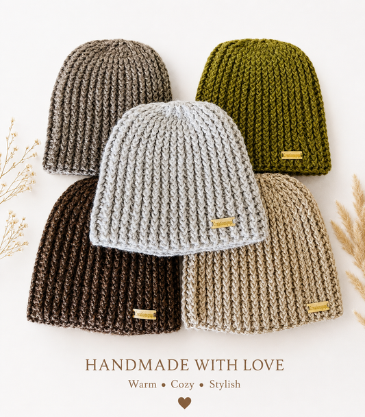Handmade Crochet Beanies- Unsex Adult Beanies