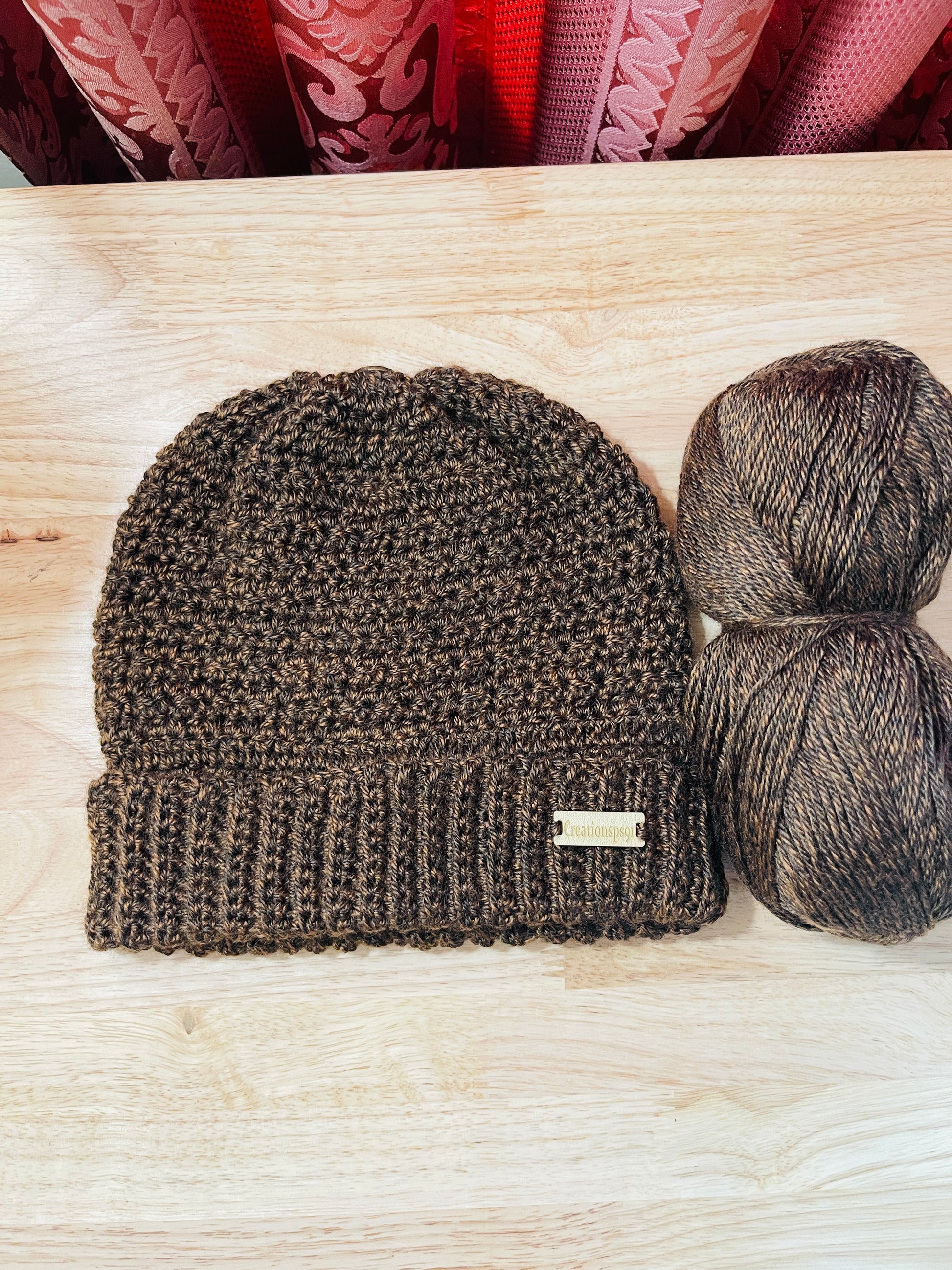  handmade crochet women's ridded beanie , 100% premium acrylic yarn, detachable Pom pom (faux fur),circumference 22", machine wash tumble dry , 