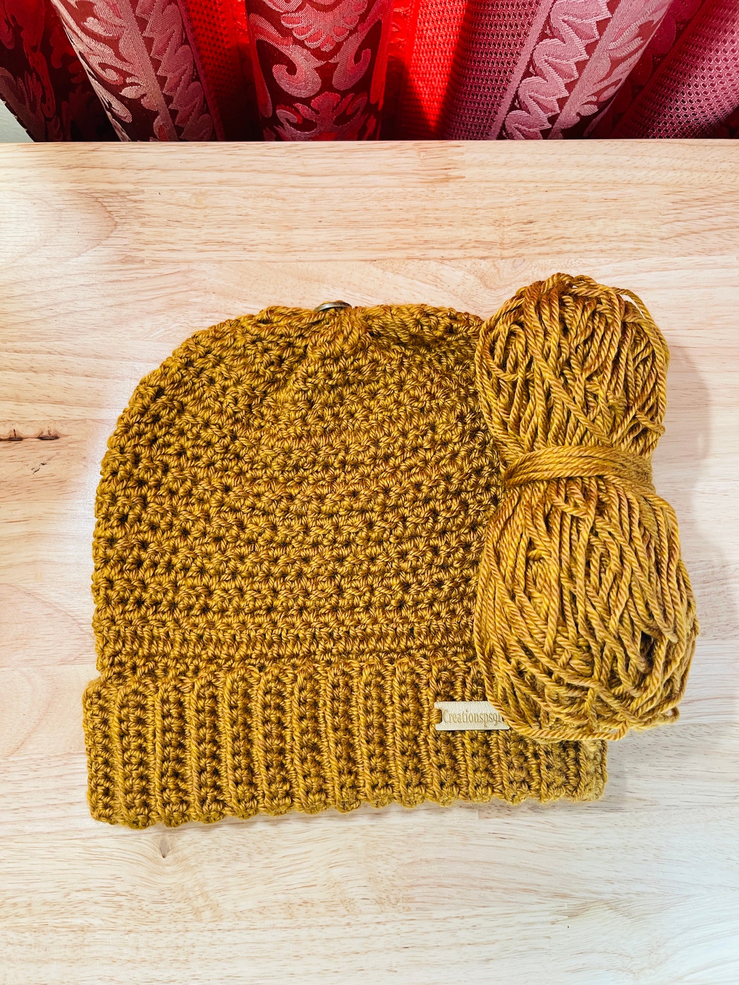  handmade crochet women's ridded beanie , 100% premium acrylic yarn, detachable Pom pom (faux fur),circumference 22", machine wash tumble dry , 