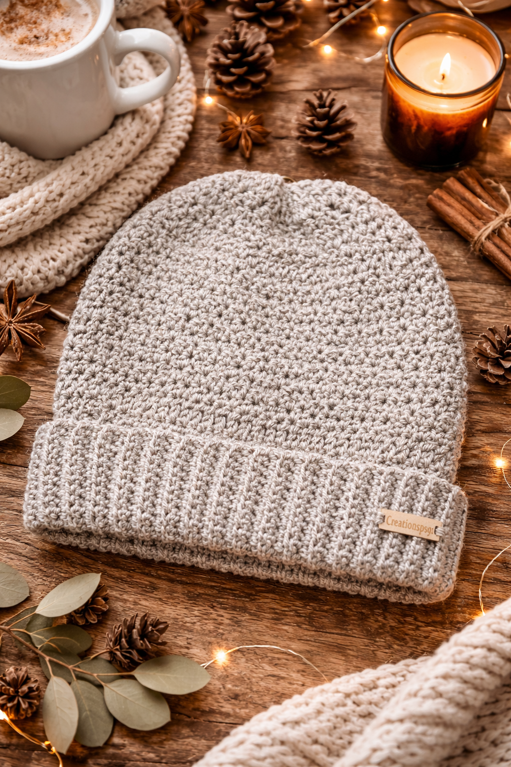  handmade crochet women's ridded beanie , 100% premium acrylic yarn, detachable Pom pom (faux fur),circumference 22", machine wash tumble dry , 