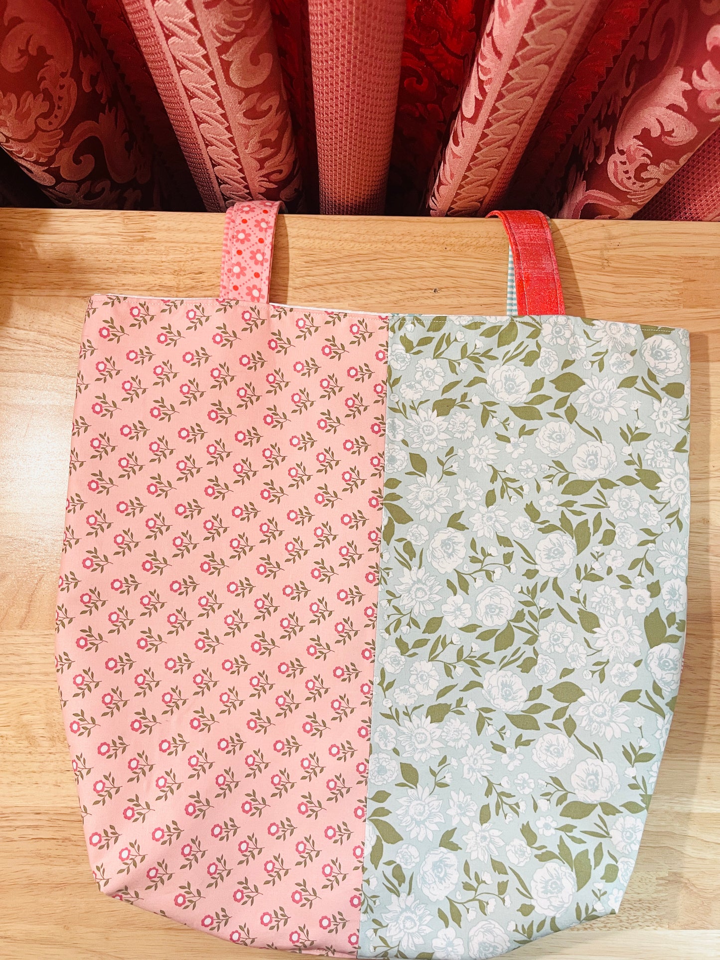 Handmade Reversible Shopper Tote Bag