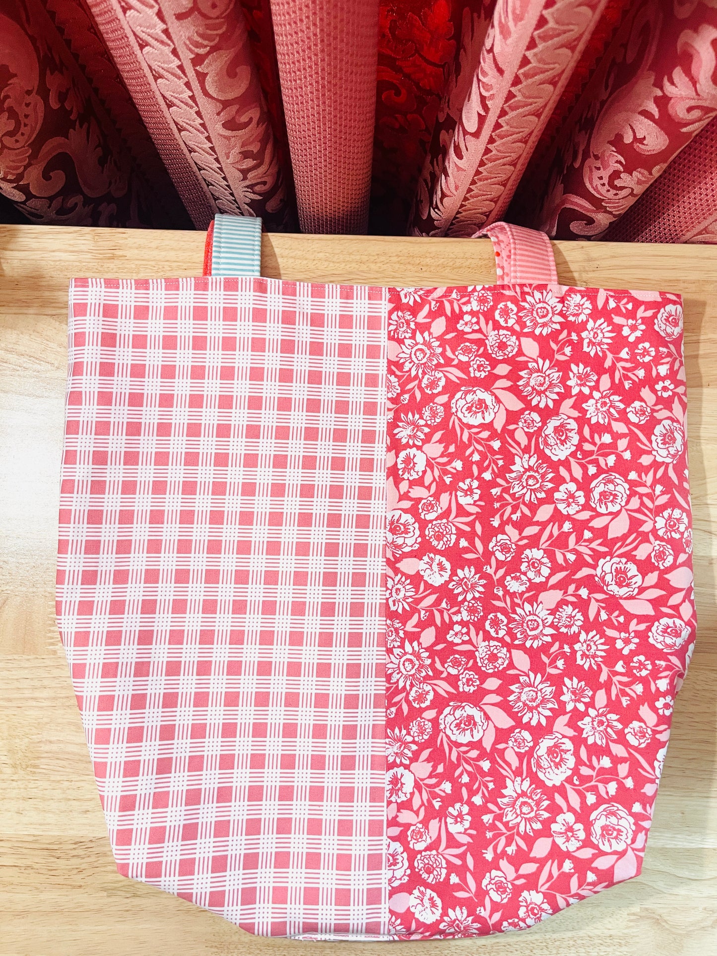 Handmade Reversible Shopper Tote Bag