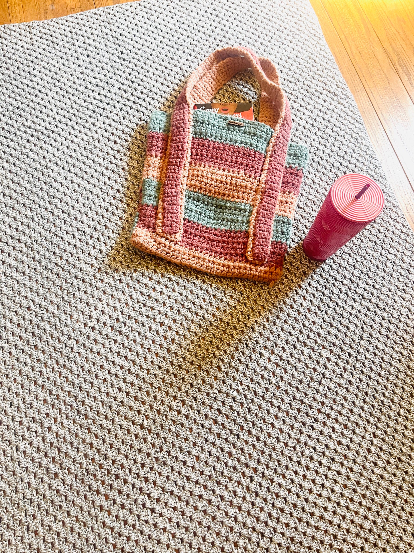 Handmade Crochet Afghan Blanket
