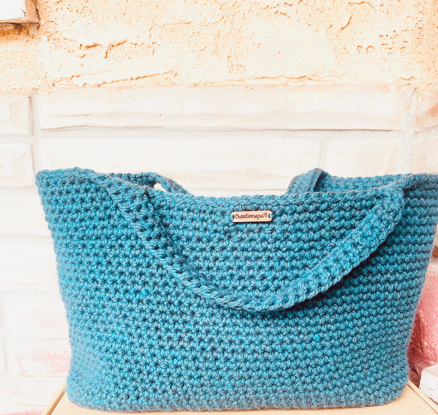 Handmade Crochet Tote Bag