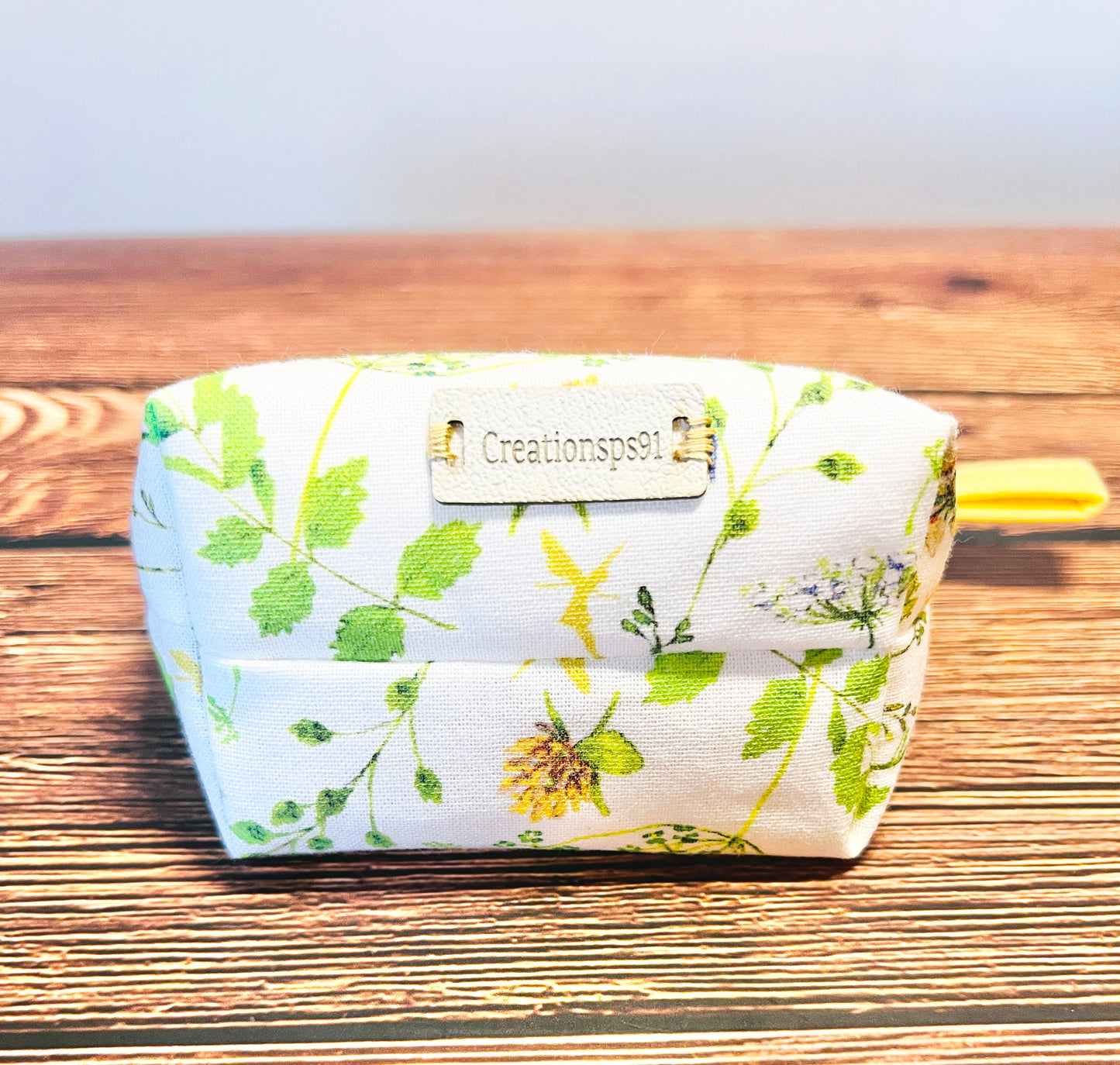 Handmade Small Zipper Pouch