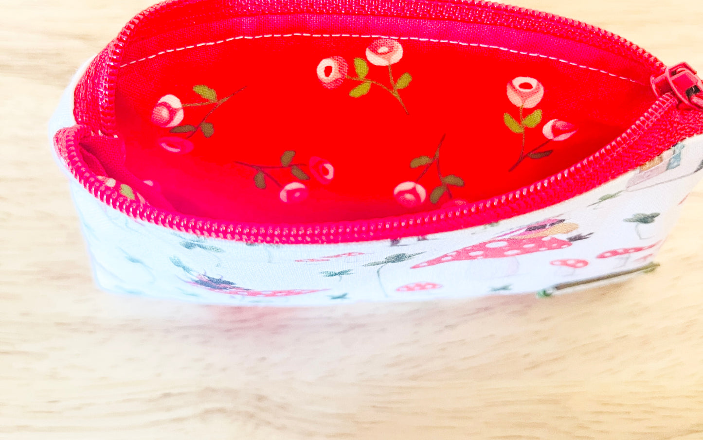 Handmade Mini Zipper Pouches