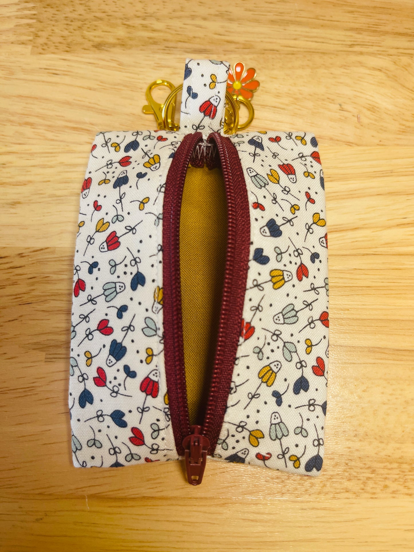 Handmade Mini Zipper Pouches