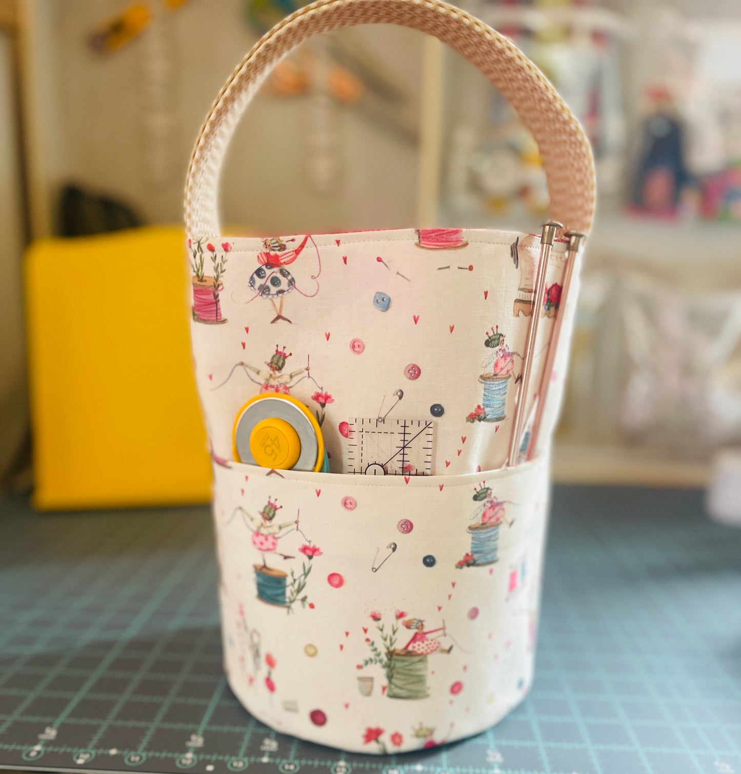 Handmade Bucket Bag