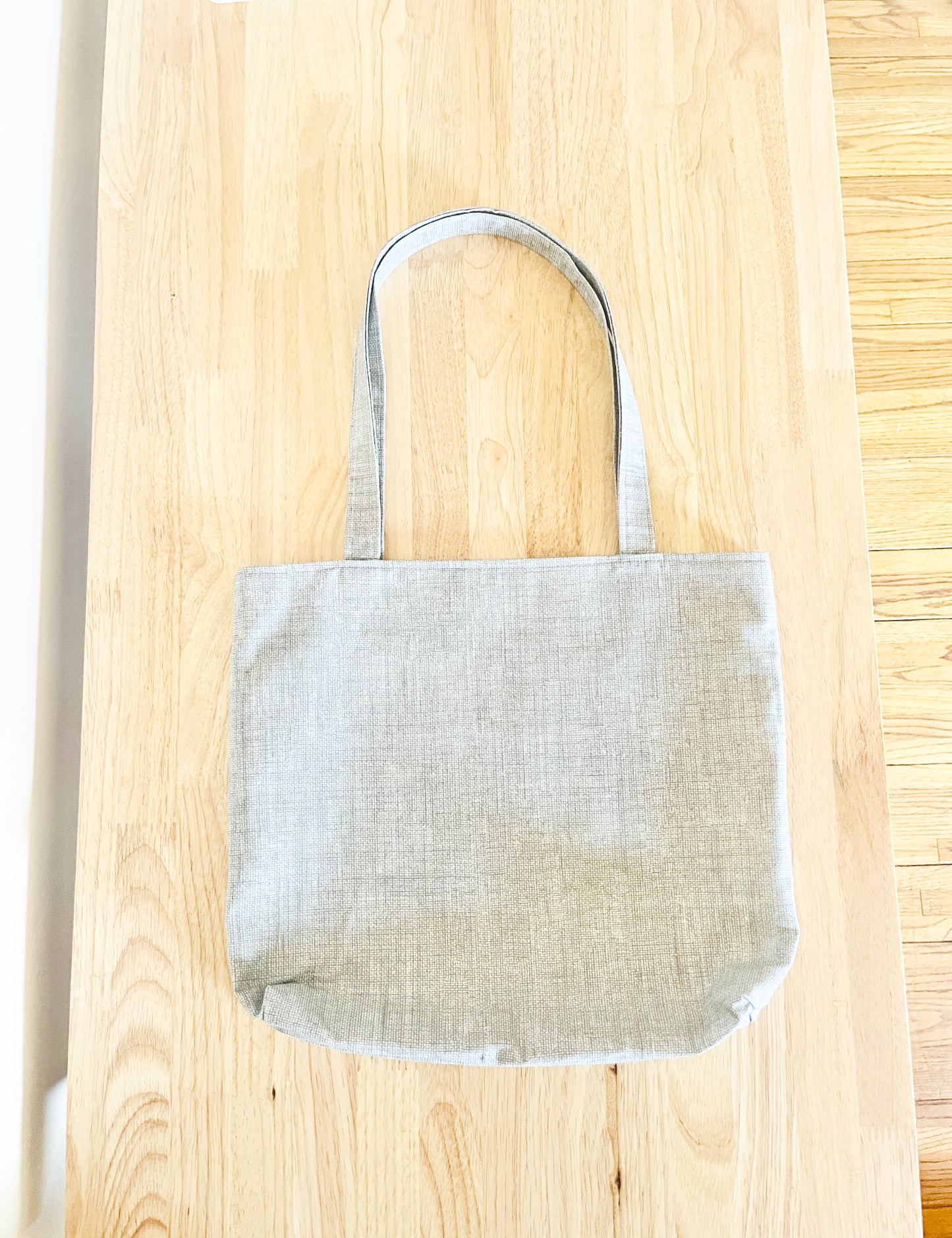 Linen Look Tote Bag: Wild Animal Print Liner