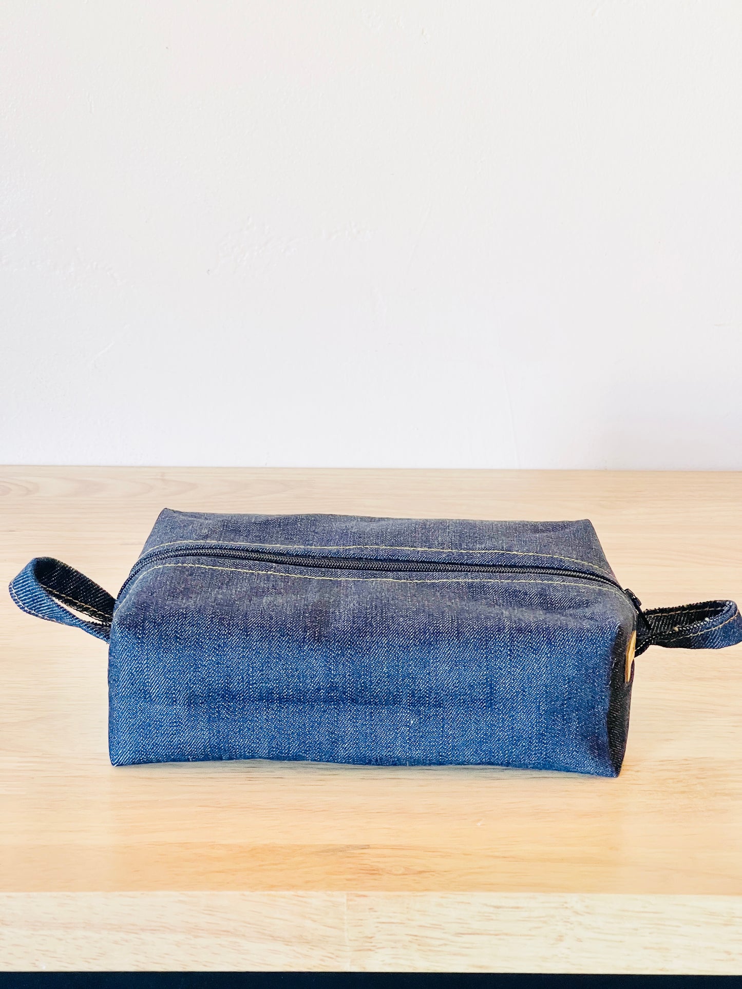 Handmade Boxy Zipper Pouch