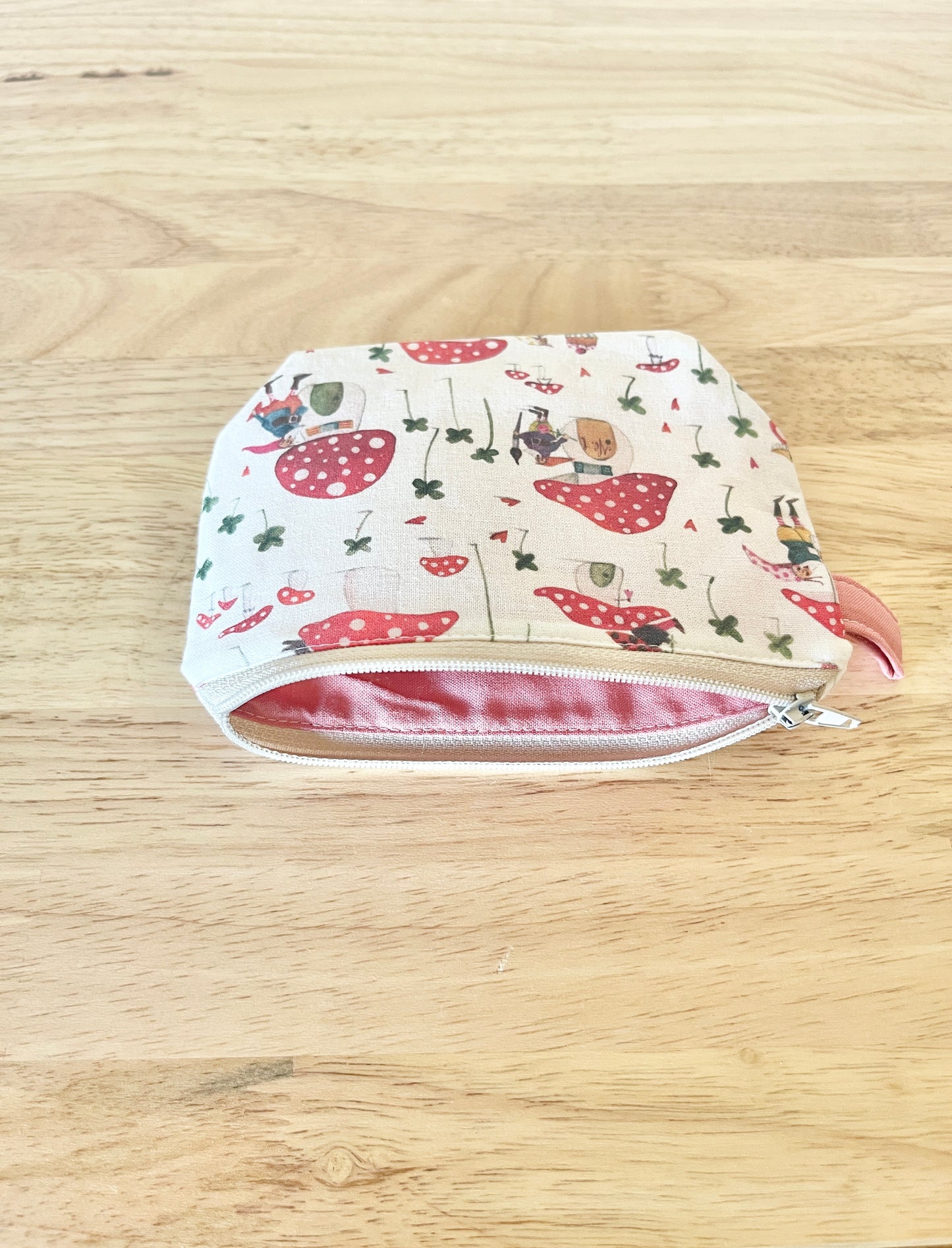 Handmade Small Zipper Pouch