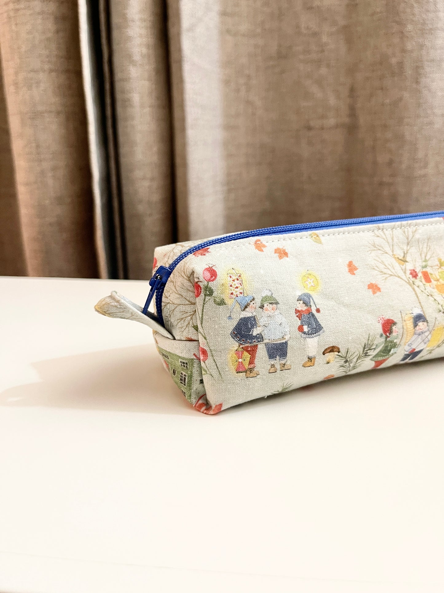 Handmade Pencil Zipper Pouch