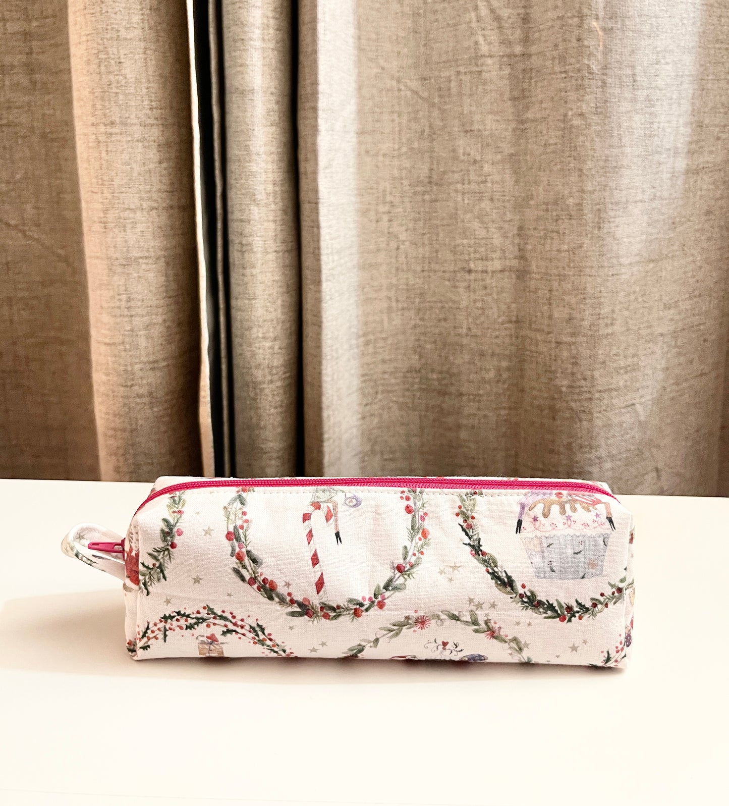 Handmade Pencil Zipper Pouch