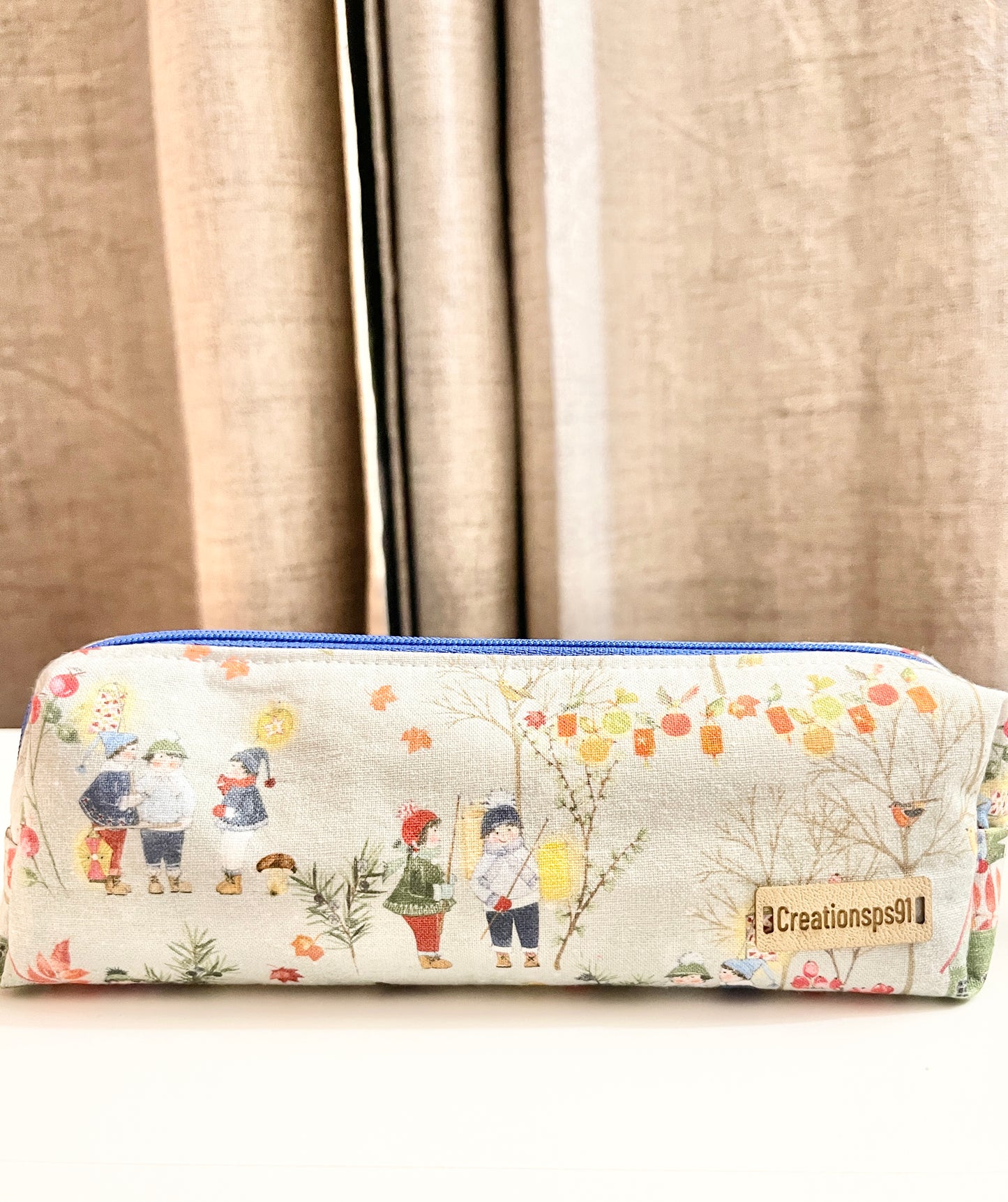 Handmade Pencil Zipper Pouch