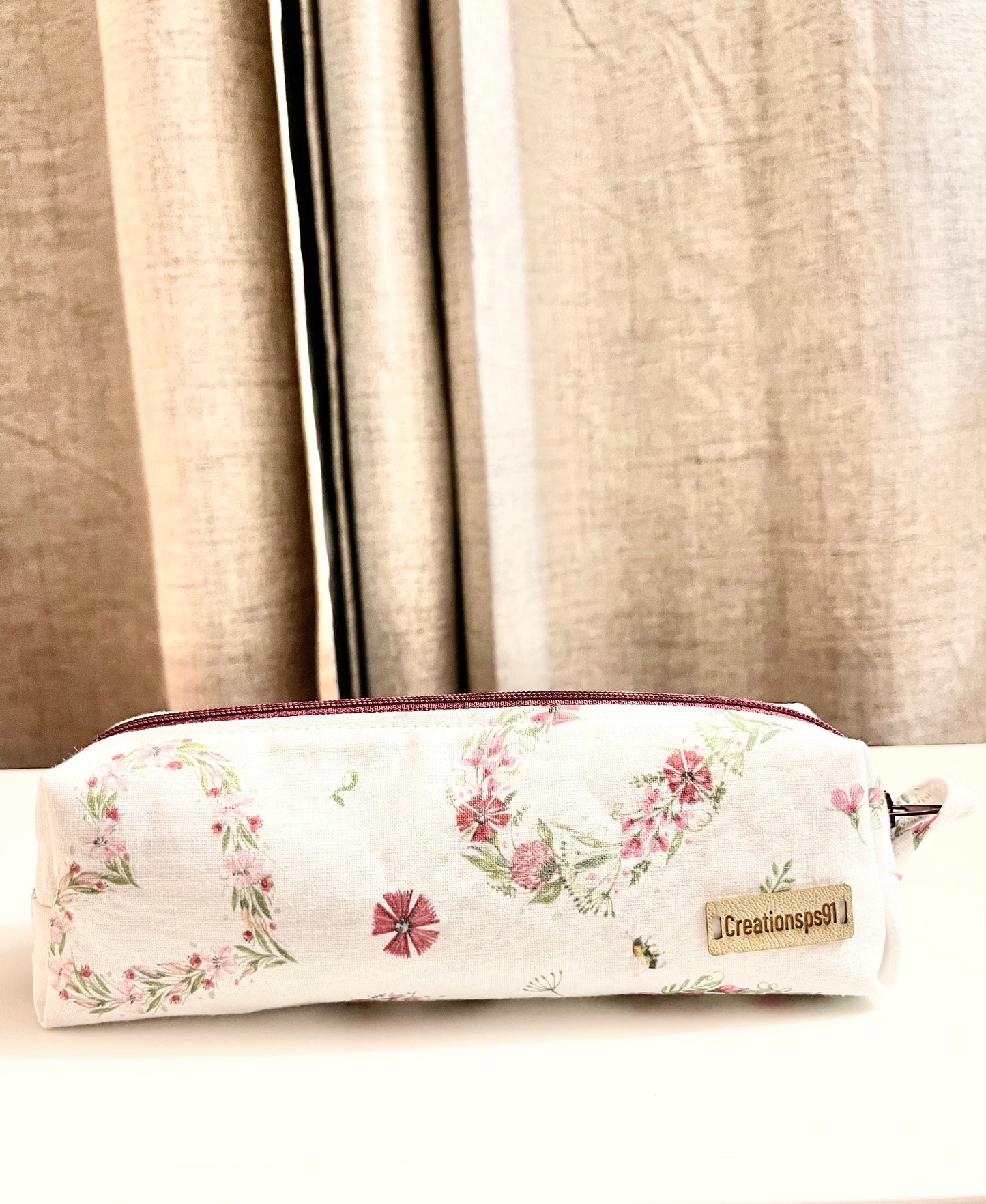 Handmade Pencil Zipper Pouch