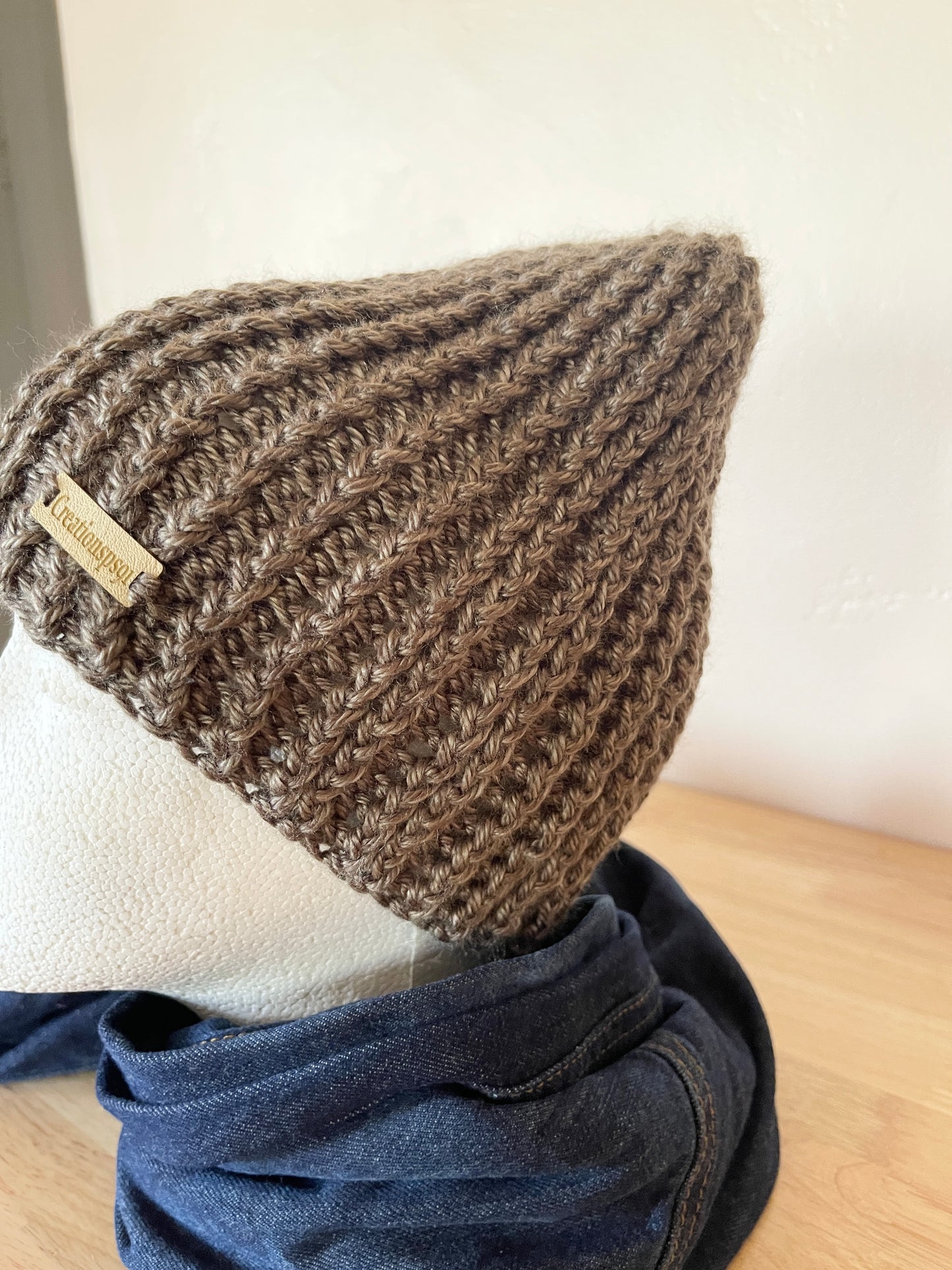 Handmade Mens Crochet Beanie