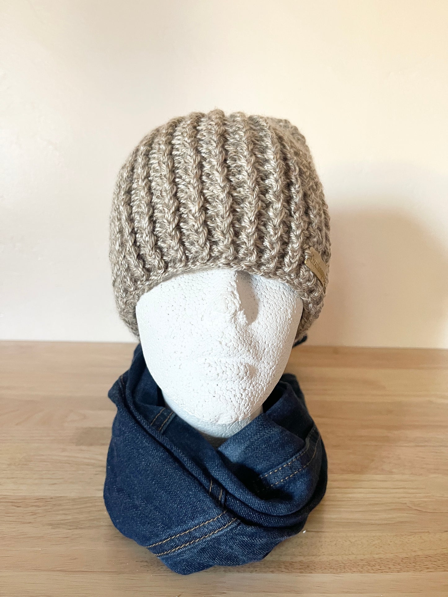 Handmade Mens Crochet Beanie