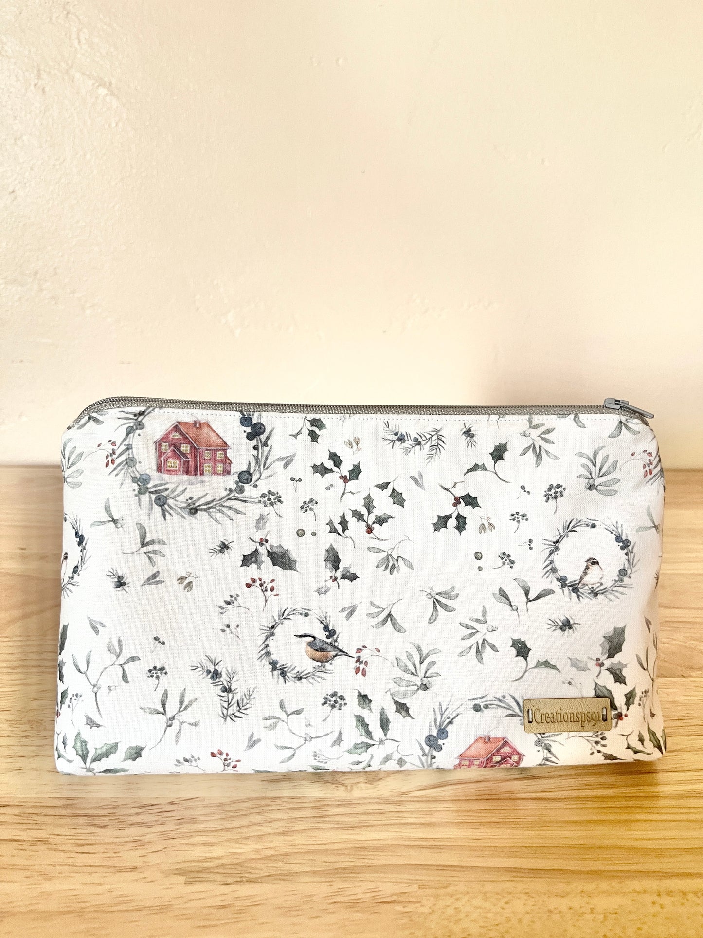 Handmade Makeup Zipper Pouch