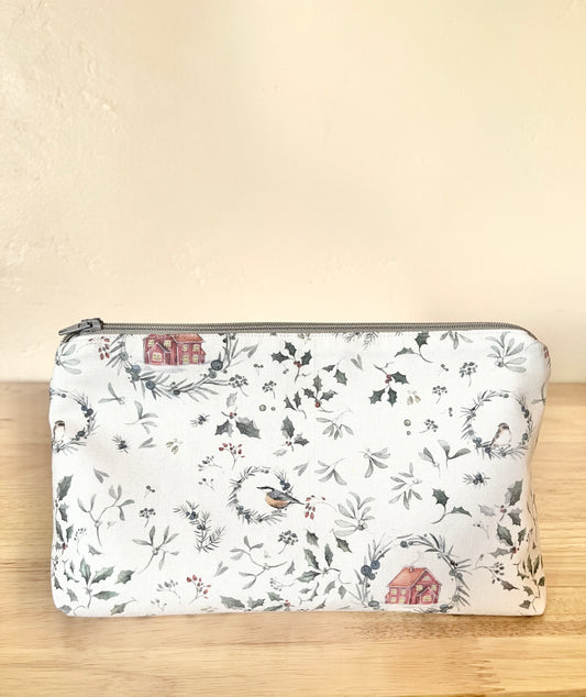 Handmade Makeup Zipper Pouch